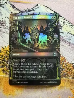 The Last Ronin's Technique - Sewer Frame Foil - Universes Beyond: TMNT - TMT U - Image 5
