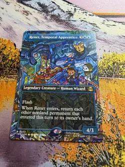 Renet, Temporal Apprentice - Extended Art TMT NM MTG - Image 2
