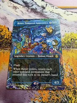 Renet, Temporal Apprentice - Extended Art TMT NM MTG - Image 4