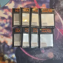 8x KMC Perfect Hard Fit / Size Sleeves - 400 Count MTG Magic Gathering Pokemon - Image 1