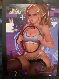 ZELDA UR UR-28 Lucky Goddess 2 Goddess Story Anime Card - Image 1