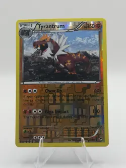 Tyrantrum Furious Fists XY 62/111 Reverse Holo Pokemon TCG NM - Image 1