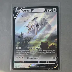 Pokemon Arceus V SWSH204 Sword & Shield Promo Cards Holo near mint - Image 1