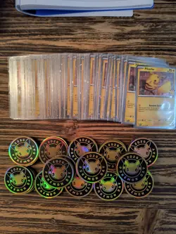 Pikachu 051 /162 Stamped 2026 Pokemon Day Promo Lot Of 64 Swirls unsearched - Image 1