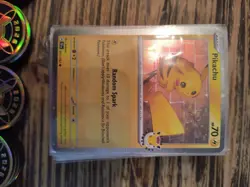 Pikachu 051 /162 Stamped 2026 Pokemon Day Promo Lot Of 64 Swirls unsearched - Image 5