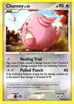 Chansey 69/127 Platinum Common PERFECT MINT! Pokemon - Image 1