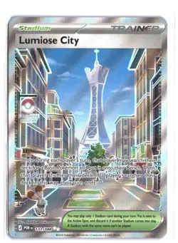 Lumiose City 111/088 Ultra Rare Perfect Order Pokemon - Near Mint NM - Image 1