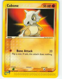 Cubone - 40/95 Team Magma vs Team Aqua - Pokemon TCG - 2004 - Image 1