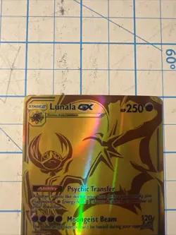 Lunala GX Custom Fun Fan Art Card Pokemon Card - Image 2