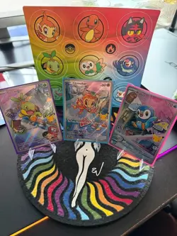 Pokemon 2026 First Partner Illustration Series 1 Promos Turtwig Chimchar Piplup - Image 1