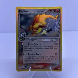 Pokemon TCG Flareon EX Holo Rare Card 5/113 - Image 1