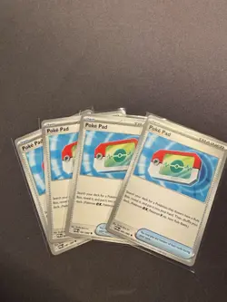 Poke Pad 081/088 Pokemon TCG ME: Perfect Order x4 Trainer Play Set - Image 1