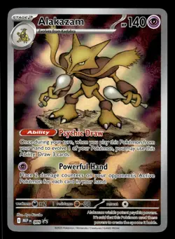 Pokemon TCG SV Promos #009 Alakazam - Image 1