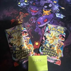 Ascended Heroes Pokemon TCG Booster Packs (x2) 22.54g - God PackU!! - Image 1