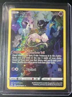 2023 POKEMON SWSH CROWN ZENITH GALARIAN GALLERY #GG10 MEW - NM - Image 1