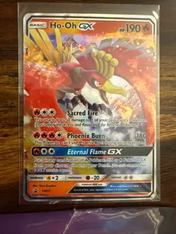 Ho-Oh GX - SM57 Holo Promo Sun & Moon Promo Pokemon Holo Near Mint - Image 1