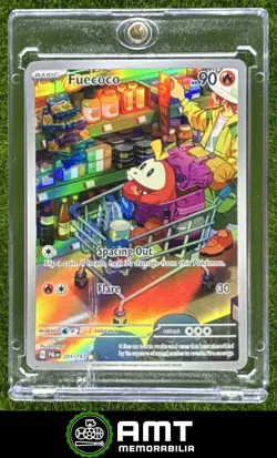 Fuecoco 2023 Pokemon Scarlet & Violet Paldea Evolved #201/193 Illustration Rare - Image 1