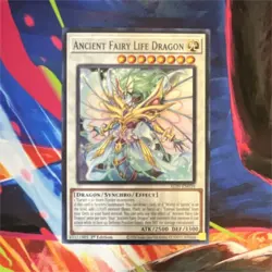 Yu-Gi-Oh! Ancient Fairy Life Dragon Synchro Effect 1st Edition Konami 2500/3300 - Image 1
