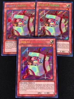 Yugioh Box of Friends NUMH-EN013 SECRET X3 (NM) - Image 1