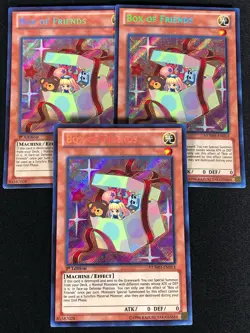 Yugioh Box of Friends NUMH-EN013 1ST SECRET x3 (NM) - Image 1