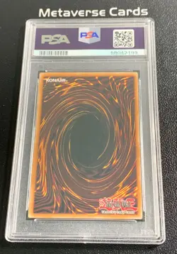 2010 Yu-Gi-Oh! 1st Edition Black-Winged Dragon TSHD-EN040 Ghost Rare PSA9 - Image 2