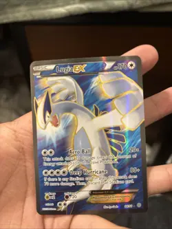 Pokemon TCG Lugia-EX Holo Full Art Ultra Rare Card Ancient Origins 94/98 - Image 1