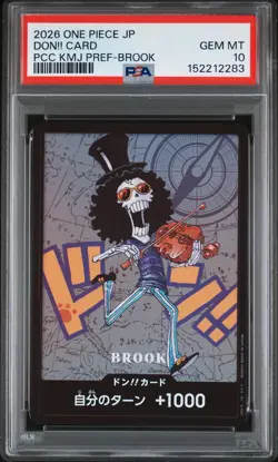 2026 ONE PIECE JPN PREMIUM COLL KUMAMOTO PREFECTURE SPECIAL DON!! CARD PSA 10 - Image 1