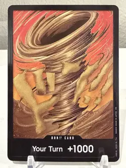 One Piece TCG OP14 EB04 DP-09 Special DON!! Card Tornado NM - Image 1