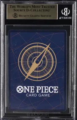 2025 ONE PIECE CARRYING ON HIS WILL WANTED ALTERNATE ART MONKEY D LUFFY BGS 10 - Image 2