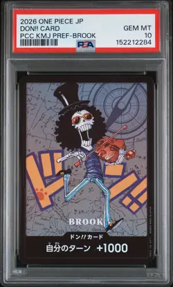 2026 ONE PIECE JPN PREMIUM COLL KUMAMOTO PREFECTURE SPECIAL DON!! CARD PSA 10 - Image 1