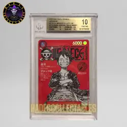 2025 One Piece Magazine Promo Luffy ST21-014 CCG BGS Pristine 10 - Image 1