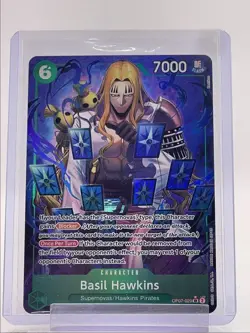 BASIL HAWKINS 2024 ONE PIECE 500 YEARS FUTURE ALT ART SUPER RARE Q3688 - Image 1