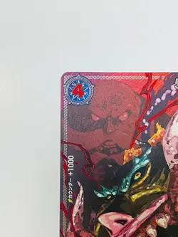 St. Topman Warcury OP13-089 Alt Art Red Text Carrying on His Will One Piece Card - Image 2