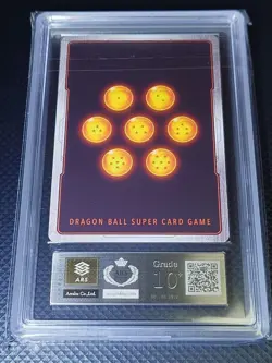Dragon Ball Super Card Game Fusion World Son Goku Promo Card ARS10+ with Certifi - Image 3