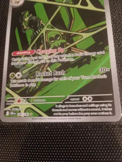 Pokemon TCG Team Rockets Spidops Card 187/182 Destined Rivals NM English - Image 2