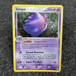 Gengar 5/92 Ex Legend Maker Holo Rare Pokemon Card - Image 1