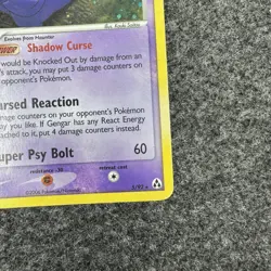 Gengar 5/92 Ex Legend Maker Holo Rare Pokemon Card - Image 4