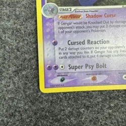 Gengar 5/92 Ex Legend Maker Holo Rare Pokemon Card - Image 5