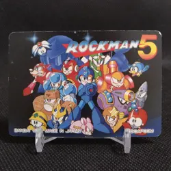 Gyroman No.106 Rockman 5 Bandai Carddass CAPCOM Japan Card Vintage #R539 - Image 5