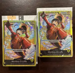 Lot of 2 One Piece ST-29 Deck NO ALT PACK Sealed Starter Deck 29: Egghead (ENG) - Image 1