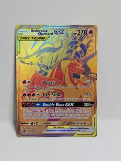 Reshiram and Charizard GX - Sm247 Promo - Sun & Moon - Pokemon TCG - Image 1