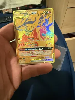 Pokemon TCG Reshiram and Charizard GX SM247 Promo Card - Image 2