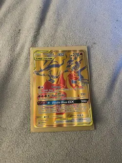 Pokemon TCG Reshiram Charizard GX Black Star Promos SM247 Jumbo Mint Condition - Image 1