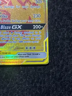 Pokemon TCG Reshiram & Charizard GX Sun & Moon Sm247 Holo Promo - Image 4