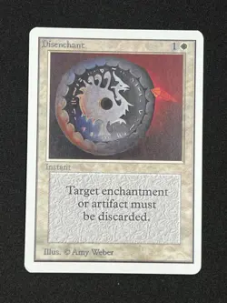 MTG DISENCHANT Unlimited Edition Regular MT+ Common Magic The Gathering - Image 1
