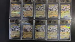 Chinese Pokemon Mewtwo ex 039/129 RR OCD 10 Pristine Graded Card Lot*10 GL15 - Image 1