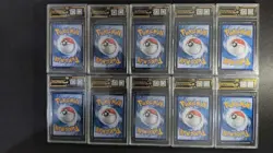 Chinese Pokemon Mewtwo ex 039/129 RR OCD 10 Pristine Graded Card Lot*10 GL15 - Image 2