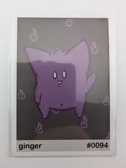 Pookiemoot Ginger #0094 Derp Pokemon Fan Art Card - pokemon - Image 1