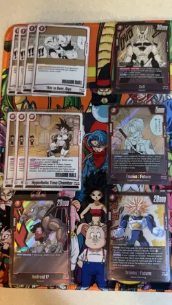 Dragon Ball Fusion World Manga Booster 02 All Red 46 Card Lot DB.L2 - Image 1