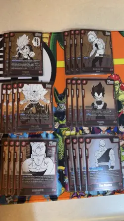 Dragon Ball Fusion World Manga Booster 02 All Red 46 Card Lot DB.L2 - Image 3